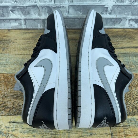 Nike‎ Air Jordan 1 Low Shadow Light Smoke Grey Toe 553558-039 Mens Size 8.5 Rare - Picture 10 of 11